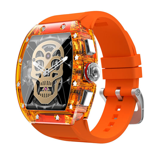 New YD5  Crystal Case Smart Watch