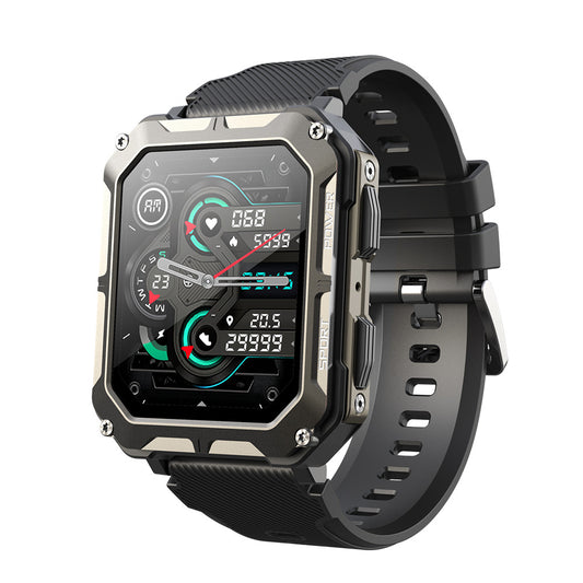C20pro Smart Watch Bluetooth Call Sport Heart Rate Pressure Waterproof Long Battery Life Digital Computer Accessories